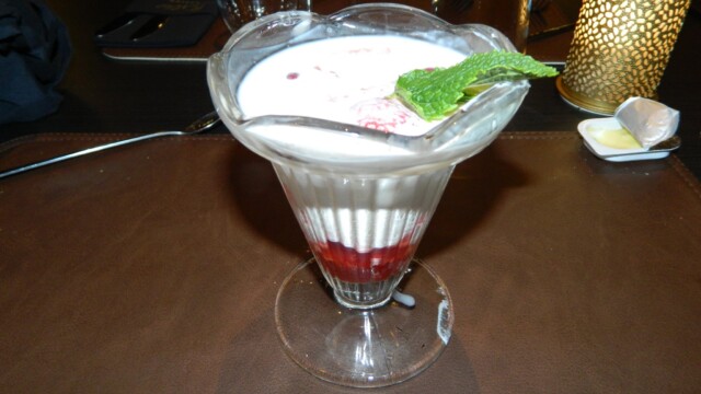 Pana Cotta aux Fruits rouges