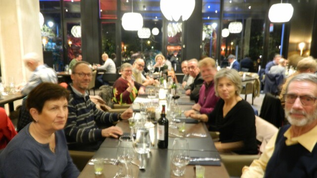 Une partie des bénévoles logistique et technique ; Michel Tribolet, Véronique (épouse Van Damme), – avec Monique Bernair, Guy Van Damme, Cécile de Fays-Goor, Baudouin de Fays, Guy Brunin, Walter Blanchart et Nikolaï Sitnikov.