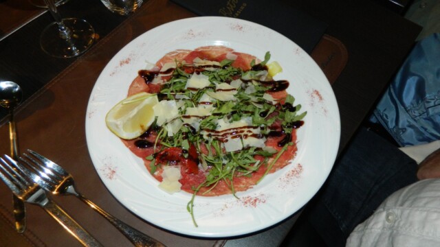 Carpaccio de bœuf
