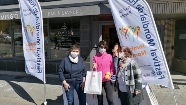 Gwenalle Grovonius, un soutien inconditionnel depuis le 1er souper.