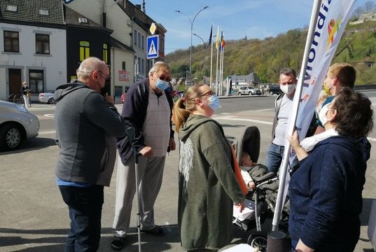 Michel Lequeux content de revoir tout le monde...