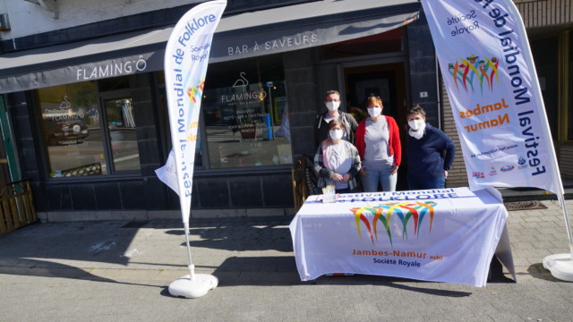 Stand prêt... on attend les amis...