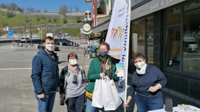 Amandine Fivet (une de nos guides) et Alexandre