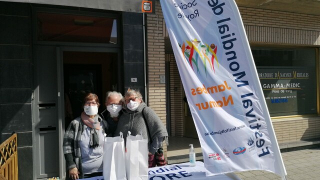 Teresa, Joseph et Cécile Goor