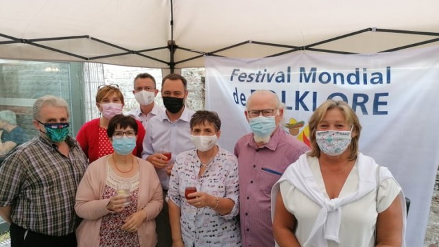 Le Conseil d'Administration en compagnie du Bourgmestre Maxime Prévot et de la Députée provinciale en charge de la Culture Geneviève Lazaron